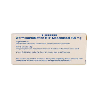 mebendazol 2 tabletten