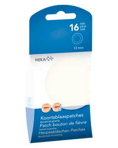 Heka Koortsblaaspatches 12mm
