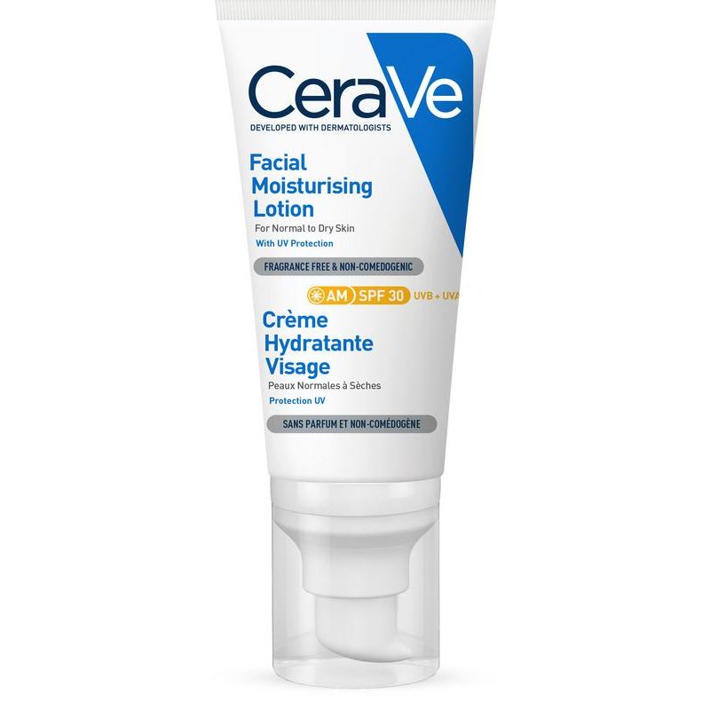 CRECHER クリーム 30g Cerave Hydraterende gezichtscreme SPF30 | Service Apotheek Webshop
